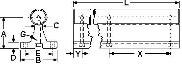 Shaft/Rail Assembly 